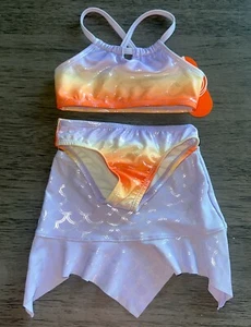 Wonder Nation Toddler Girl Three-Piece Mermaid Swimset 12M 18M 2T 3T 4T - Picture 1 of 10