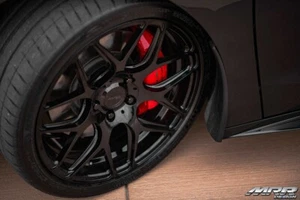 19/20'' MRR FS01 Gloss Black Staggered Concave Wheels Corvette C8 - Picture 1 of 14