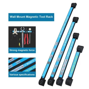 Magnetic Tool Bar Holder Heavy Duty Long Strip Rack Garage Storage Organizer New - Picture 1 of 14