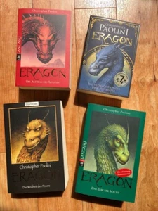Eragon Band 1, 2, 3, 4 CHRISTOPHER PAOLINI Taschenbücher, sehr gut erhalten - Bild 1 von 12