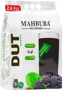 Mahbuba Maulbeergeschmack  kalt oder heiß Getränkepulver 24 stück Worldwide - Bild 1 von 5