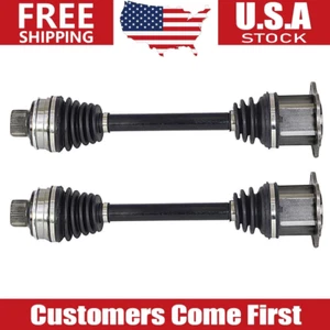 For Porsche Macan 2015-2019 Front Driver & Passenger Pair CV Axle Shaft - Picture 1 of 8