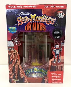 The Original Live Sea Monkeys with On Mars Aquarium - NEW!  Unopened