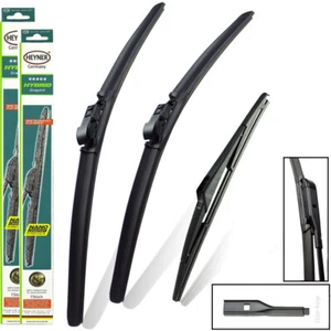 Fits Peugeot 3008 2016-23 Set Of 3 Hybrid Wiper Blades Full Set HH2816ST11L - Picture 1 of 12