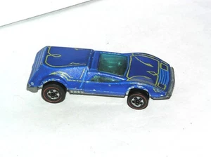 70s Hot Wheels Redline Buzz-Off FLYING COLORS CLASSIC ALL ORIGINAL METAL BASE! - Picture 1 of 5