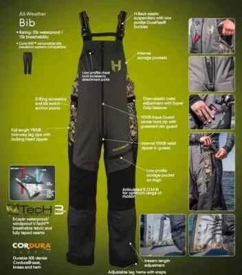 Hodgman’s H5 Storm Waterproof Bibs Overalls NWT Size: S - Image 1 of 4