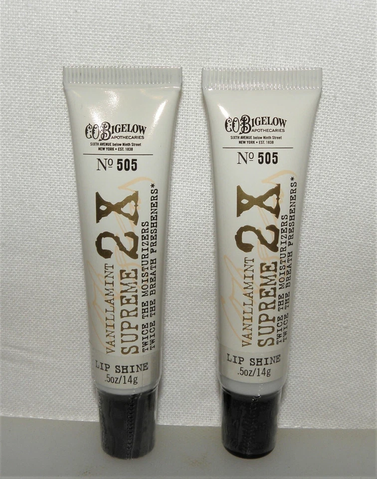 Two CO Bigelow No. 505 Vanillamint Supreme 2X Lip Shine  - Image 1 of 1