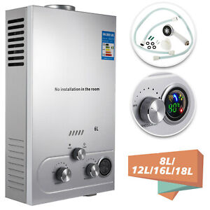 8L/12L/16L/18L Instant Hot Water Heater Tankless Gas Boiler