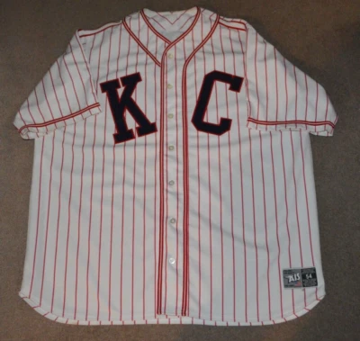Kansas City Royals Monarchs 2008 Negro League Tribute Team Isseud Jersey AIS 54 - Image 1 of 4