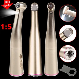 TOSI Dental 1:5 Erhöhender Winkel Glasfaser Handstück E-Type Elektrisch - Bild 1 von 17