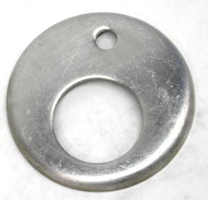 NEW!! Hand Railing Aluminum Post Flange Floor Bracket 1-5/8" hole fits 1-1/4" SI - Picture 1 of 2