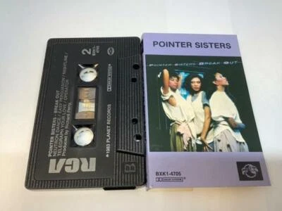 POINTER SISTERS Cassette Tape BREAK OUT 1983 Planet Records Canada BXK1-4705 - Image 1 of 4
