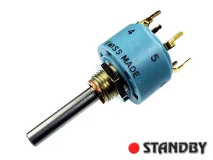 5pcs Switch rotary 1x6 01-1161B21 ELMA high quality version switching torque6Ncm - Bild 1 von 4
