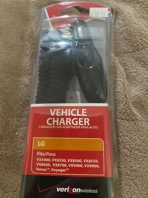 New Verizon Vehicle Phone Charger Compatible with LG Fits VX8550 - Image 1 of 4