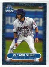  2021 Tennessee Smokies (Double-A Chicago Cubs) Andy Weber