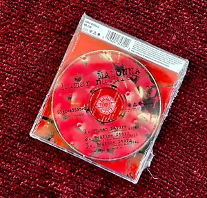 MADONNA MINT SEALED HUMAN NATURE EU CD SINGLE RED FLOWER DISC PICTURE PROMO LP - Picture 1 of 8