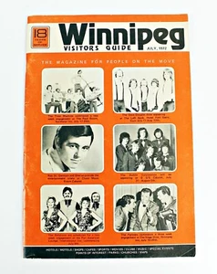 Vintage WINNIPEG CANADA VISITORS GUIDE July 1972 Music Events Sports Hotels ++ - Picture 1 of 8