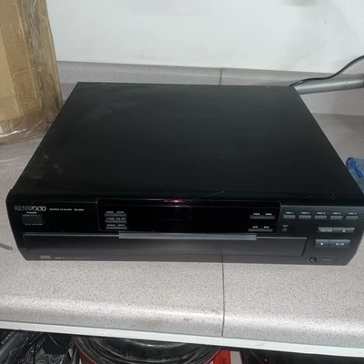 Kenwood 5 Disco Compacto Cambiador de CD Reproductor CD-204 Bandeja Carrusel SIN CONTROL REMOTO Probado Foto 1 de 4