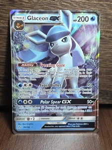 Pokemon TCG Glaceon GX 39/156 SM 2018 Ultra Prisma Holo Karte NM - Bild 1 von 2
