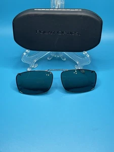 Polar Optics Clip On Sonnenbrille mit Etui - Bild 1 von 5