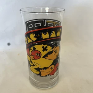 Vintage Pac-Man Drinking Glass 1982 BALLY MIDWAY MFG. CO. - Picture 1 of 4