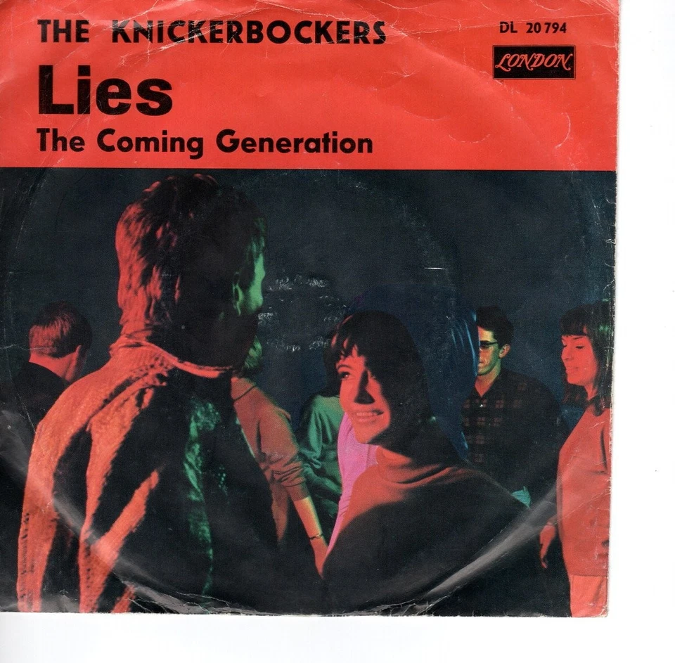 7"++THE KNICKERBOCKERS ++ LIES ++  GERMANY+++ - Bild 1 von 1