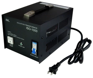 1000VA,/Watts AC Isolation Transformer with Pass-Through Grounding - Picture 1 of 4
