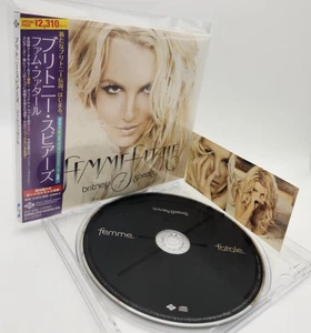 BRITNEY SPEARS Femme Fatale Japan CD SICP 3030 w/OBI Bonustrack Sticker 2011 - Picture 1 of 18