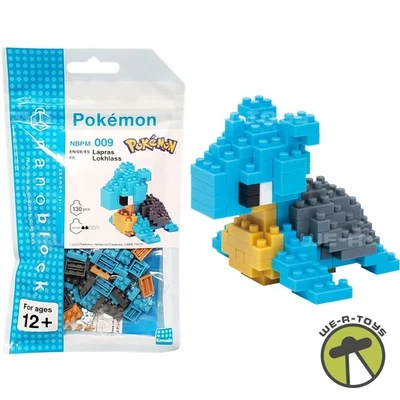 Pokemon Nanoblock Lapras 130 piezas Kit Foto 1 de 4