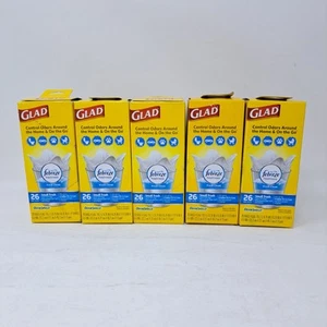 Odorshield kleine Müllbeutel, Febreze frisch sauber, 4 Gal, 26 Ct - 5 Gesamtpackungen - Bild 1 von 3