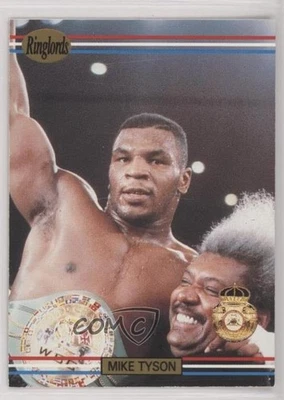 1991 Ringlords Samples Mike Tyson Don King (Small Sample on Back) - Image 1 of 2