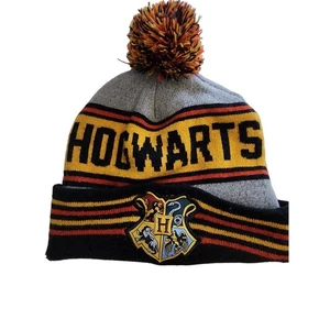 HARRY POTTER Hogwarts Knit Cap with Beanie One Size Fits Most - Picture 1 of 4