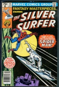 Fantasy Masterpieces 14 VF+ 8.5 Silver Surfer Marvel 1981 - Picture 1 of 3