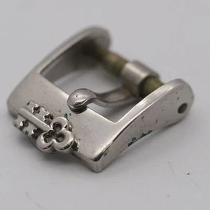 Corum Genuine Buckle Women's Wrist Watch Strap Band Parts Silver Color 10mm - Picture 1 of 3