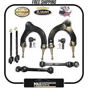 95-00 Avenger Talon Galant Sebring Eclipse Suspension 8Pc Kit Control Arms - Picture 1 of 1