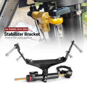 For Kawasaki Z900RS 2018-2024 Stabilizer Mount Kit New Linear Steering Damper - Picture 1 of 12