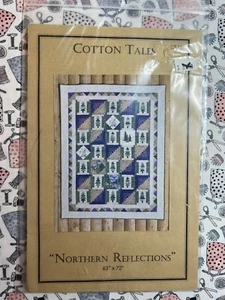 Cotton Tales CT 184 Northern Reflections Quilt Pattern 63" x 72" - Picture 1 of 2