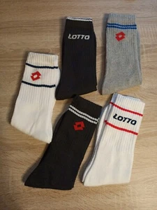 LOTTO Sport Socken ,5 Paar Socken Strümpfe Grau Schwarz Gr 39 42 - Bild 1 von 6