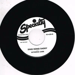 WYNONA CARR - DING DONG DADDY / TOUCH AND GO (Hot 1950s Rhythm & Blues Jivers) - Imagen 1 de 1