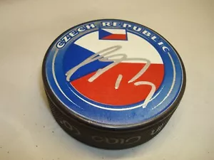 Disco de Hockey Radim Vrbata Firmado Equipo República Checa Autografiado 1A - Imagen 1 de 2
