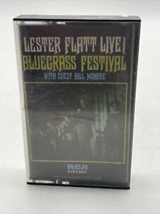 LESTER FLATT "Live! Bluegrass Festival" 1974 Kaseta RCA AYK1-4071