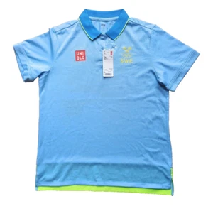 Polo allenamento Uniqlo Svezia squadra Svezia OLIMPIADI EDIZIONE ATLETA DONNA L - Foto 1 di 4