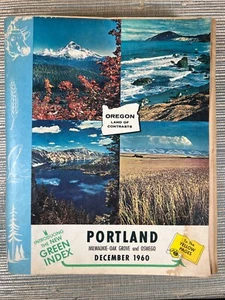 Elenco telefonico Portland Oregon Pacific vintage 1960 pagine gialle - Foto 1 di 15