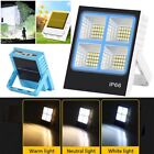 LED Work Light Solar Rechargeable Floodlight 5000LM Super Bright Camping Lamp
