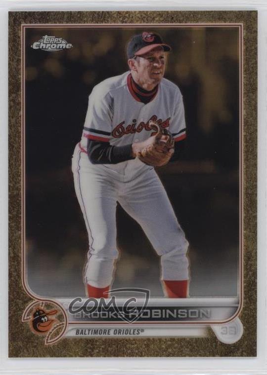 2022 Topps Gilded Collection /99 Brooks Robinson #61 HOF