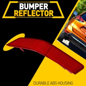 Rear Left Reflector Bumper Light Case Red For 2017-2020 Nissan Rogue 26565-6FV0A - Picture 1 of 19