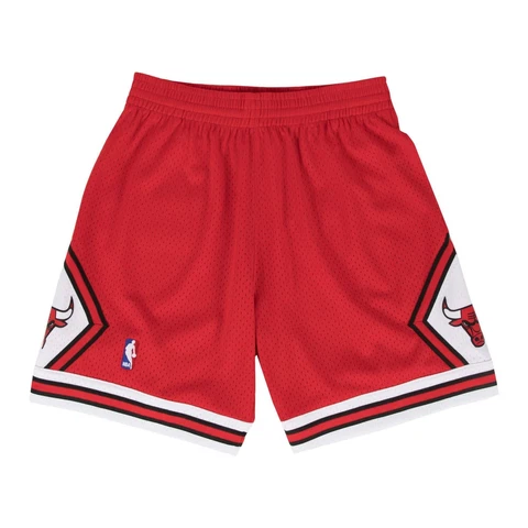 Mens Mitchell & Ness NBA Swingman Road Shorts Bulls 97-98 Cover
