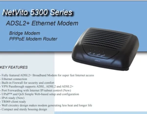 ASDL 2+ ETHERNET MODEM -- Camatel Netvito 5300  - Picture 1 of 1