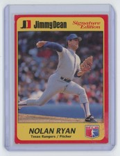 1991 Jimmy Dean Nolan Ryan Texas Rangers #24