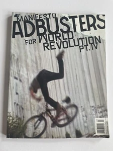 Adbusters manifesto for World Revolution Part IV 4 Magazine Art Photography - Picture 1 of 10